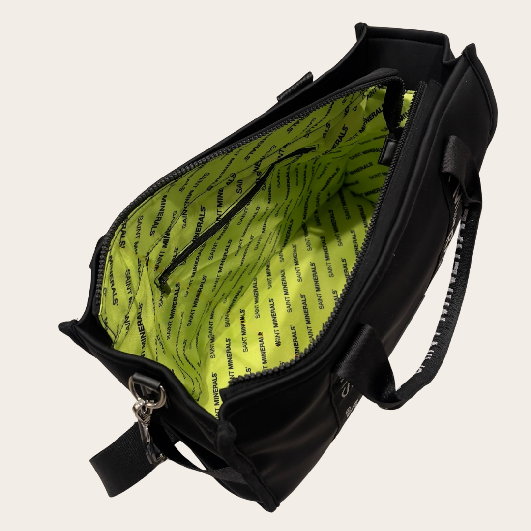 Saint Minerals Laptop Tote Bag - Black