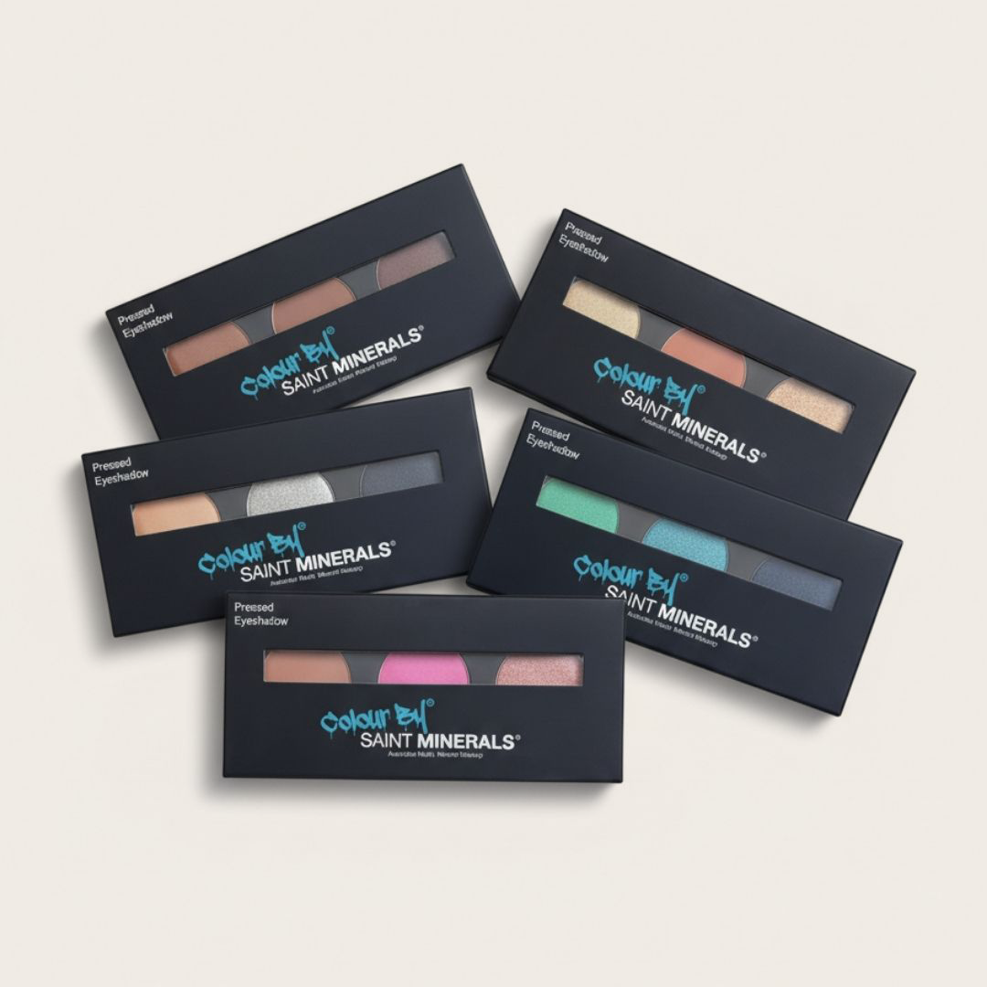 Saint Minerals Pressed Eyeshadow Trio Sets - Limited Edition
