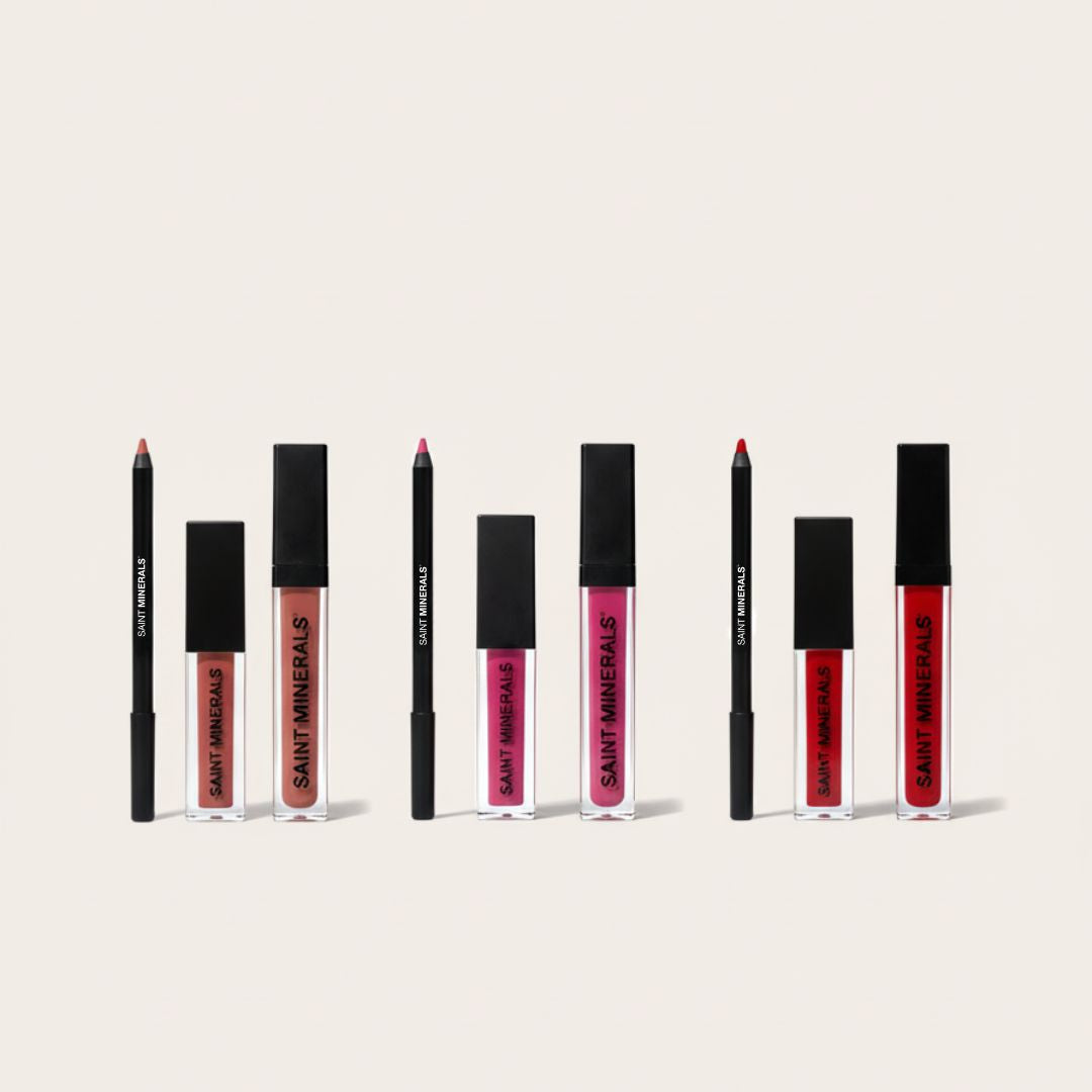 SAINT MINERALS® Lip Trios