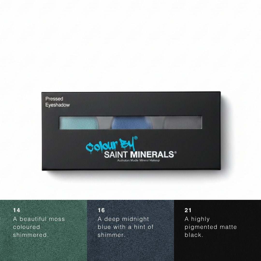 Saint Minerals Pressed Eyeshadow Trio Sets - Limited Edition