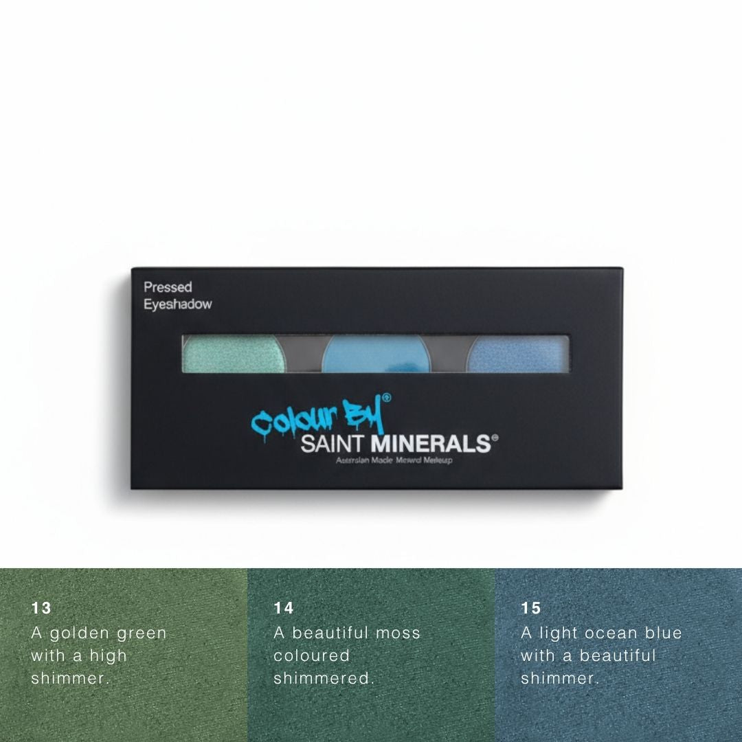 Saint Minerals Pressed Eyeshadow Trio Sets - Limited Edition